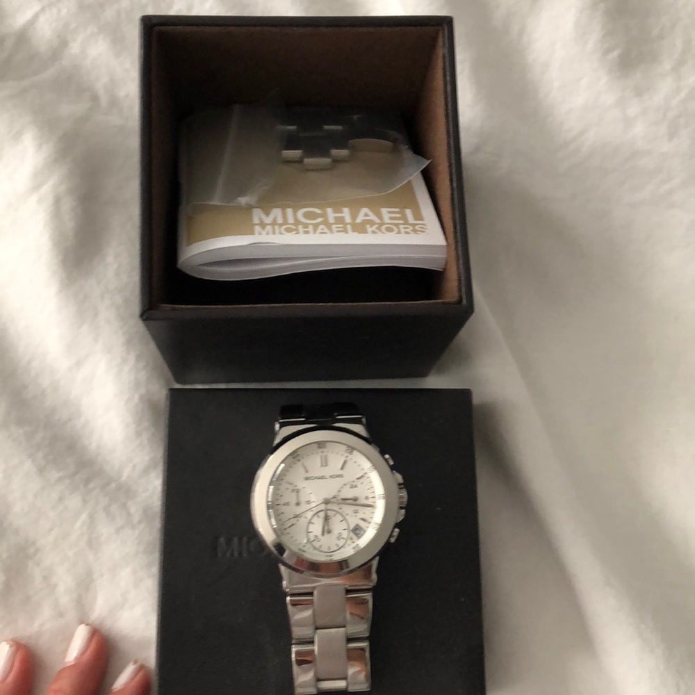 Silver Michael Kors Watch